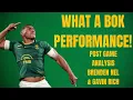 Download Lagu WHAT A BOK PERFORMANCE:  Post game analysis with Brenden Nel and Gavin Rich