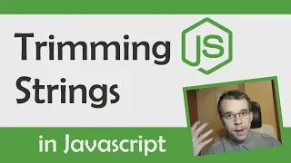 Trimming strings in Javascript 2019