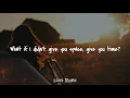 SAFE PLACE - Kiana V. (Lyrics) 💕would you have stayed?💕