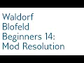 tutorial Blofeld Beginners 14 Modulation Resolution
