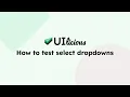 How to test select dropdowns UIlicious Test Automation Tutorials