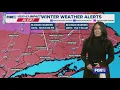BLIZZARD WARNING across the state of Connecticut for Sunday s storm 1pm Update