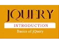 jQuery Tutorial - jQuery Introduction for Beginners