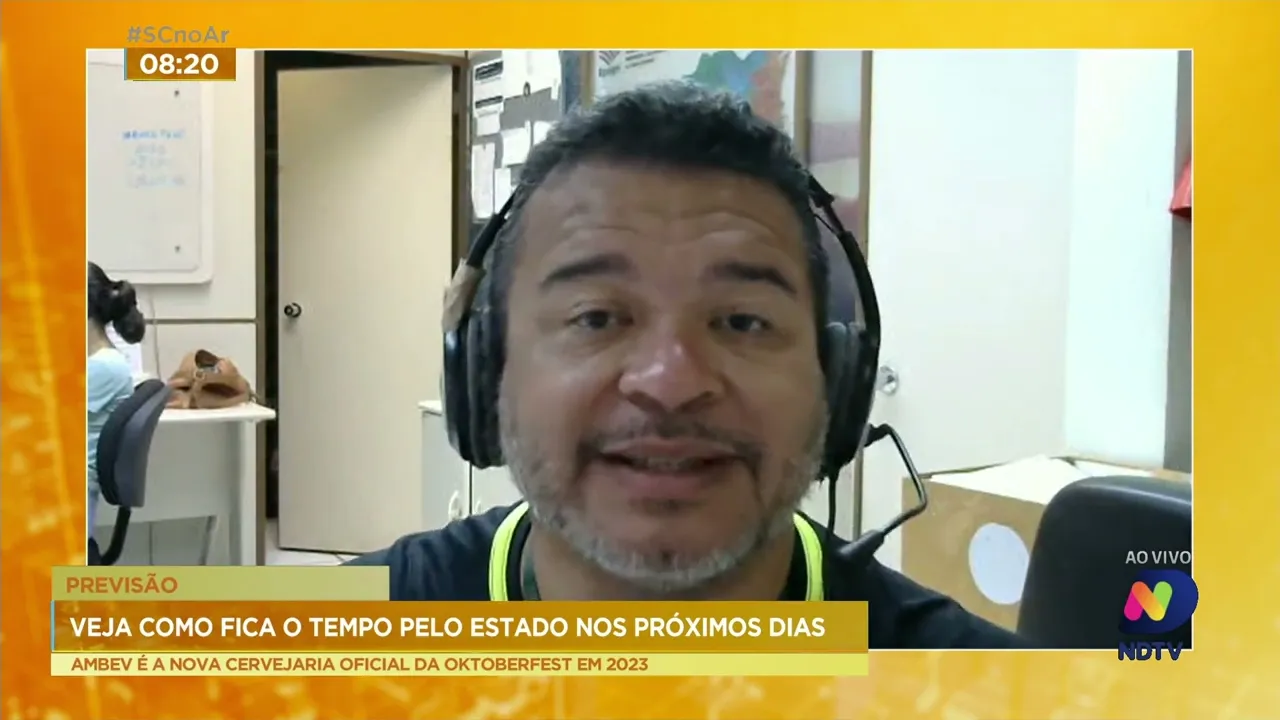 Confira a previsão do tempo para esta segunda-feira em SC