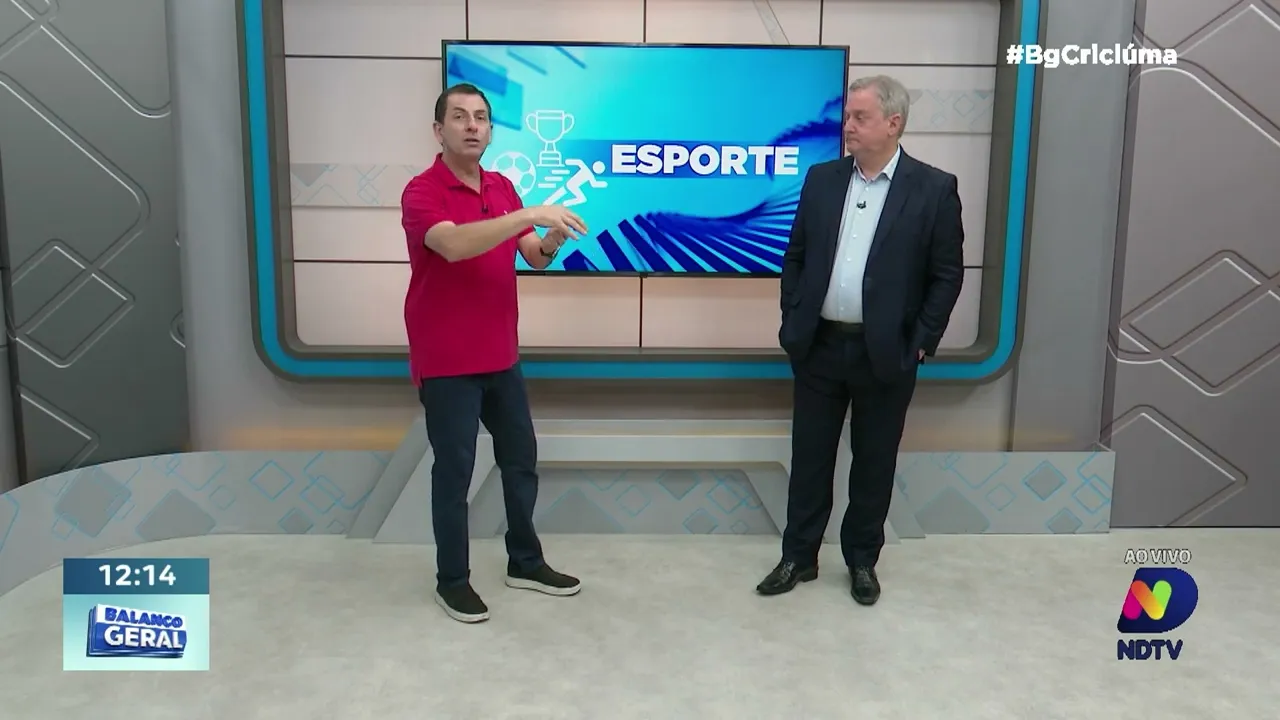 Renato Semensati: torcida do Criciúma na bronca após empate com Fortaleza no Heriberto Hülse