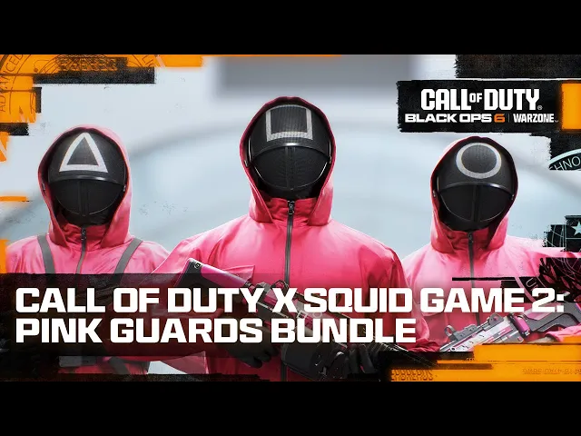 Call of Duty x Squid Game 2: Pink Guards Bundle | Call of Duty: Warzone &amp; Black Ops 6