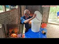 Download Lagu MUSIM TENGKUJUH  BUAT BUBU IKAN LELE SAMBIL MASAK AIR PANAS DI DAPUR KAYU API //