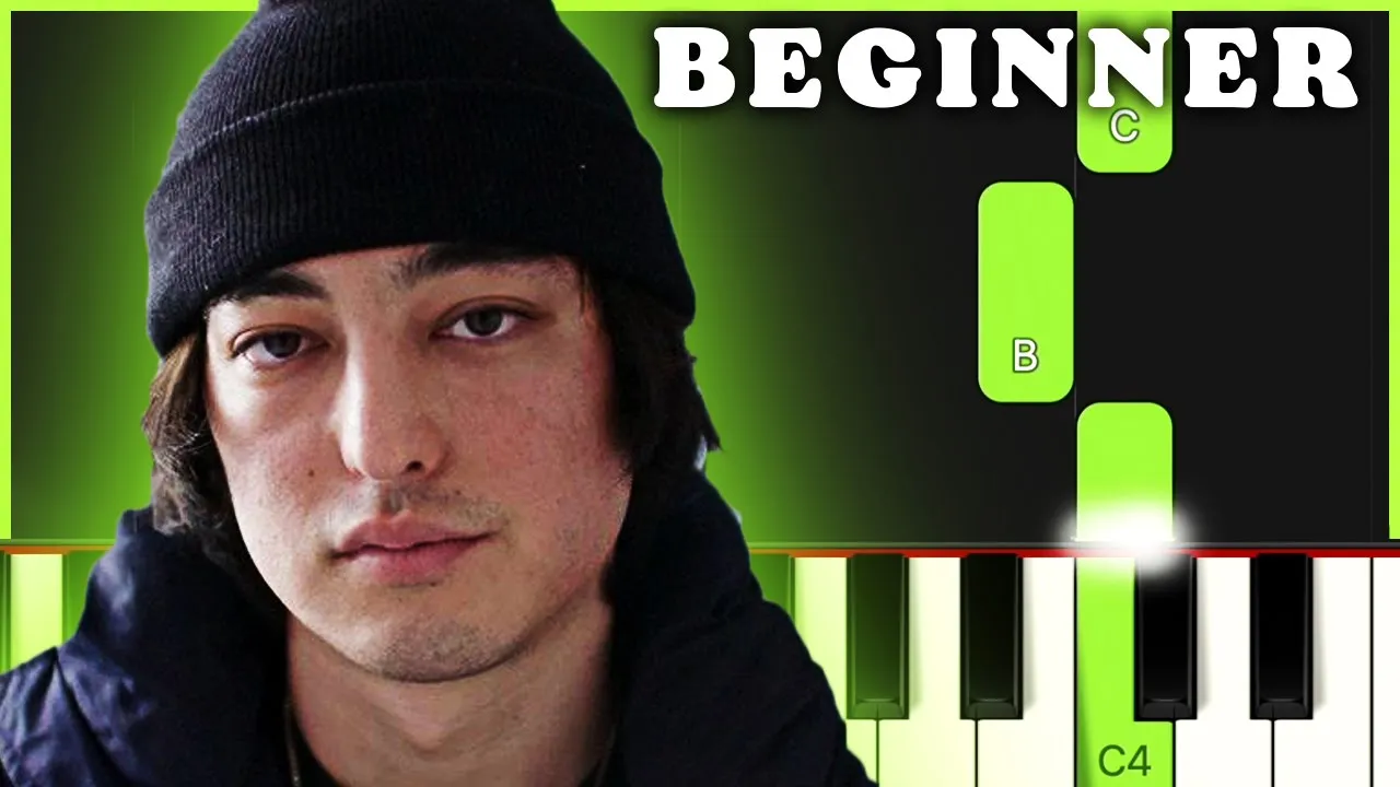 Glimpse Of Us - Joji | BEGINNER PIANO TUTORIAL