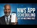 NWS Mobile App Guide - Master Your Meeting Schedule