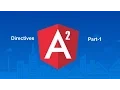 Directives in the Angular 2 part - 1