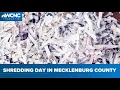 Free Shredding Day event on May 21 2022 in Mecklenburg County