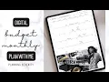 DIGITAL PLAN WITH ME GOOD MONDAYS PAPER MAY MONTHLY BUDGET GOODNOTES 6 PLANNER