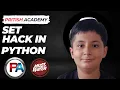 Python Set Comprehension in 3 minutes