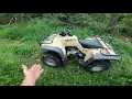 Honda 300 fourtrax 4x4 test ride and review