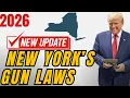 New York Gun Laws Change in 2026 SERIOUS for GUN OWNERS Mistakes Could Lead to Big Charges