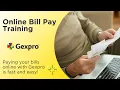 Online Bill Pay Training