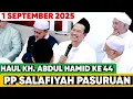 Download Lagu LIVE GUS BAHA TERBARU HAUL KH. ABDUL HAMID PASURUAN, PP SALAFIYAH PASURUAN 1 SEPTEMBER 2025