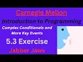 CM Intro to Programming Unit 5 Lesson 3 Jabber Jaws