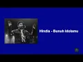 Hindia - Bunuh Idolamu l Lirik Lagu