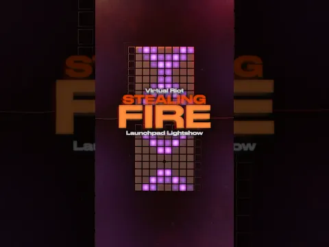 Virtual Riot songs make for such good visuals 😎❤️🔥 #lightshow #edm #virtualriot #launchpad