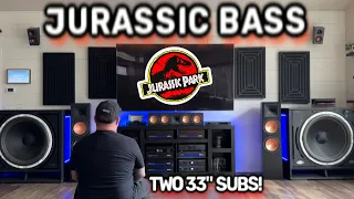 Download Jurassic T-Rex BASS 🔊 Crazy Home Theater System With 2 33\ MP3