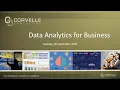 Corvelle Data Analytics Session 1 Create Powerful Data Visualizations