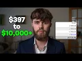 Download Lagu I Turned $397 into $10,000 - Account Breakdown