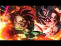 Tanjiro vs Rui - full fight eng dub Demon Slayer