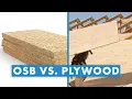 OSB vs Plywood Which Should You Choose for Your Roof Deck