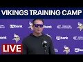 LIVE Kevin O Connell speaks from Vikings training camp