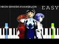 Lagu A Cruel Angel's Thesis - Neon Genesis Evangelion OP | EASY Piano Tutorial