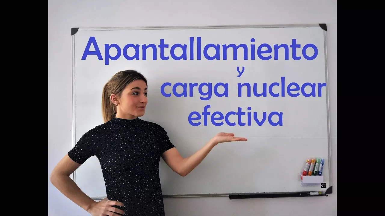 Prop. periódicas. Apantallamiento y carga nuclear efectiva