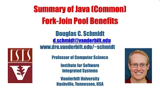 Summary of the Java Common Fork-Join Pool Benefits