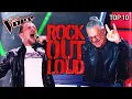 Download Lagu The best ROCK Blind Auditions of 2021 on The Voice | Top 10