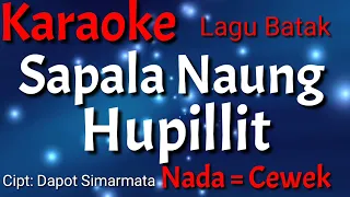 Download Karaoke : Sapala Naung Hupillit (Nada Cewek) MP3