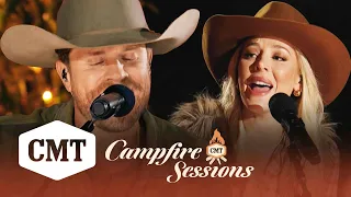 Dustin Lynch ft. MacKenzie Porter “Thinking ‘Bout You” | CMT Campfire Sessions