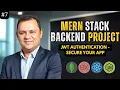 MERN Stack Backend Project JWT Authentication - Secure your App