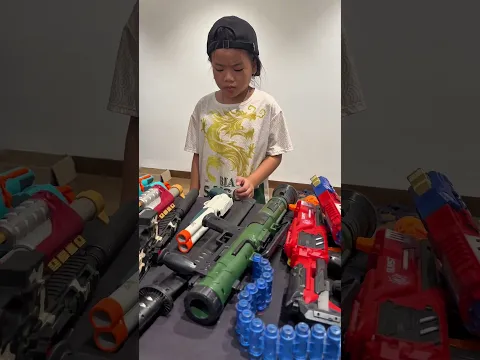 Có boom kìa 😁😁 #shortvideo #funny #nerf