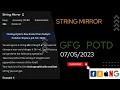 String Mirror EASY gfg CodeThurst leetcode