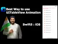 UITableView Animation Professional iOS Developer