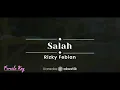 Salah – Rizky Febian (KARAOKE AKUSTIK - FEMALE KEY)