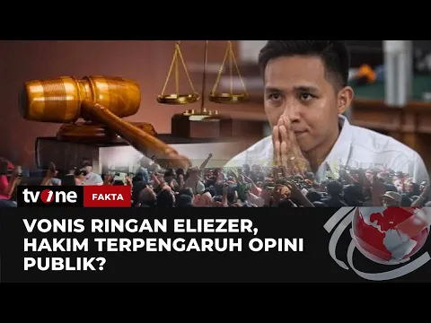 [FULL] Vonis Ringan Eliezer, Hakim Terpengaruh Opini Publik?
