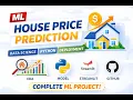 Machine Learning Project House Price Prediction using Python End-to-End Deployment on Streamlit