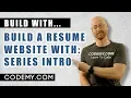 Build A Resume Website With