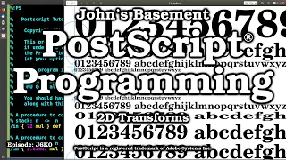 Postscript 2D Transforms