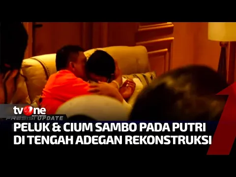 Pelukan Hangat Ferdy Sambo kepada Sang Istri saat Proses Rekonstruksi
