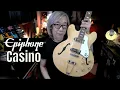 Lagu Geniet van GEWELDIGE klank met een beperkt budget met het Epiphone Casino!