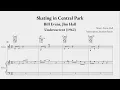 Bill Evans & Jim Hall - Skating in Central Park (Transcription)