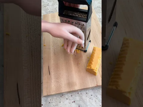 Shredded your hand with a cheese grater? Try this…