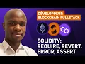 SOLIDITY REQUIRE REVERT ERROR ASSERT